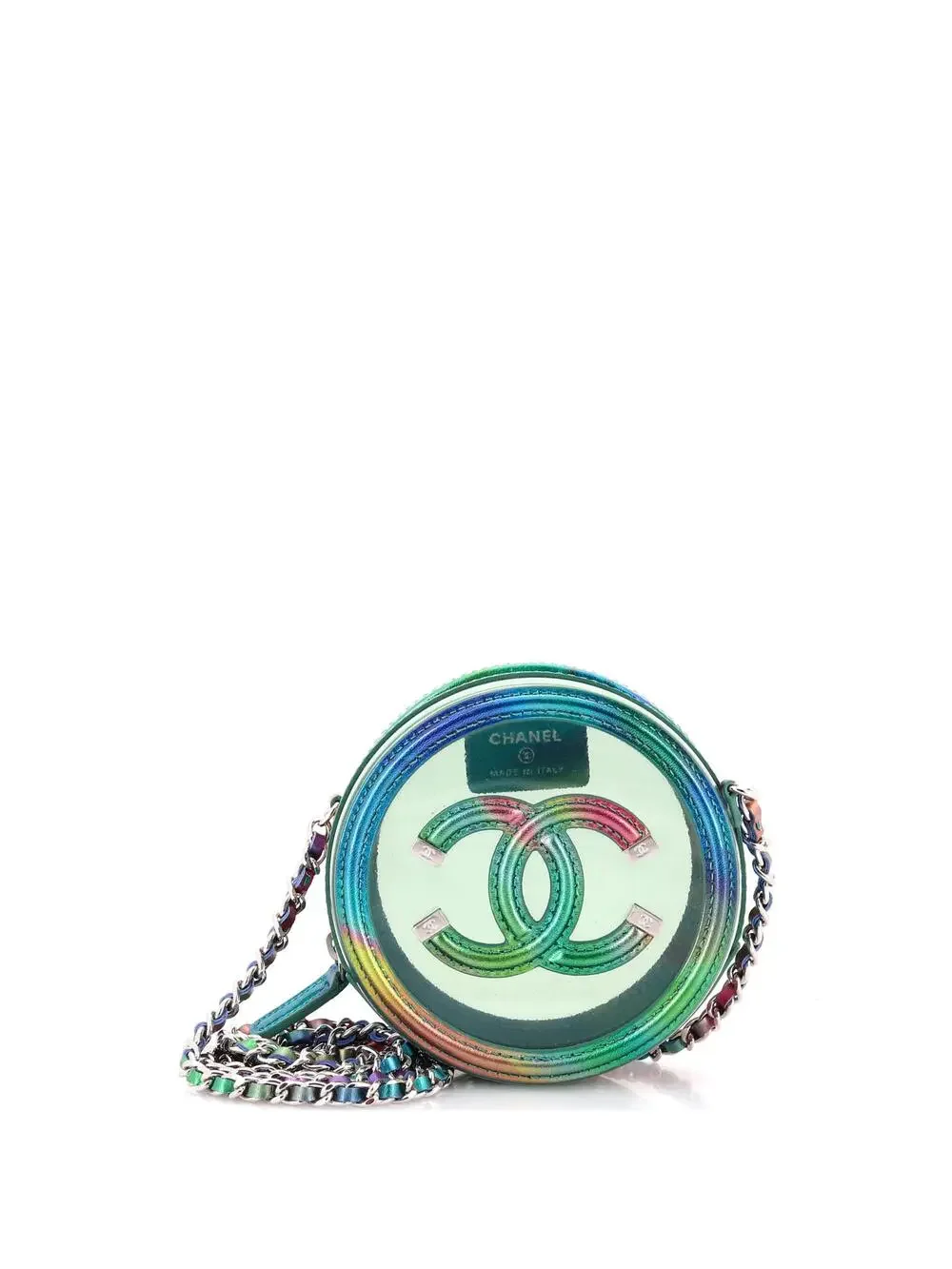 Chanel Filigree Round Clutch With Chain #335501C23B